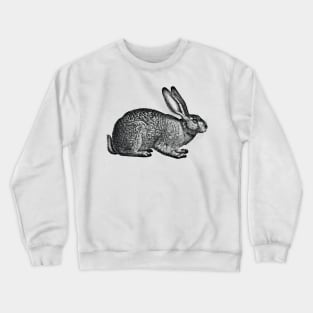 vintage style rabbit Crewneck Sweatshirt